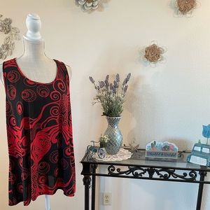 New Boutique Plus size sleeveless top
